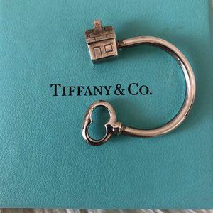 NEW *Rare* Tiffany & Co. Home Silver 925 Key Ring